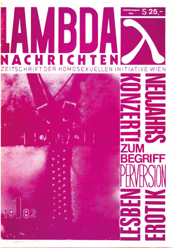 Cover der Lambda Nachrichten Ausgabe 1|1982