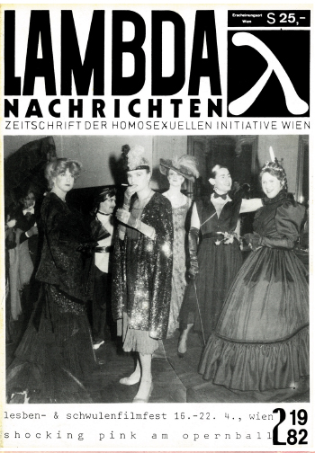 Cover der Lambda Nachrichten Ausgabe 2|1982