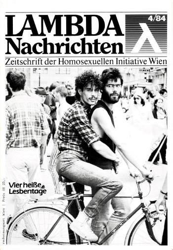 Cover der Lambda Nachrichten Ausgabe 4|1984