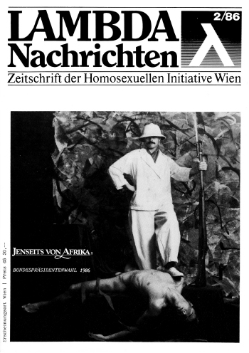 Cover der Lambda Nachrichten Ausgabe 2|1986