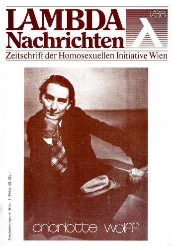 Cover der Lambda Nachrichten Ausgabe 1|1988