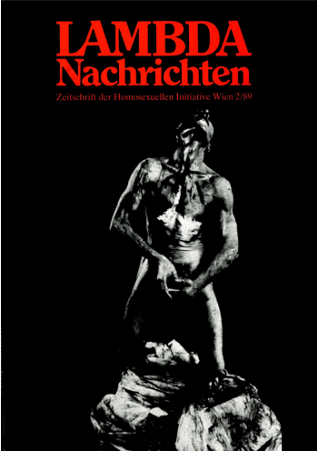 Cover der Lambda Nachrichten Ausgabe 2|1989