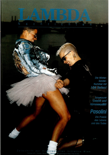 Cover der Lambda Nachrichten Ausgabe 4|1991
