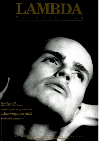 Cover der Lambda Nachrichten Ausgabe 1|1992