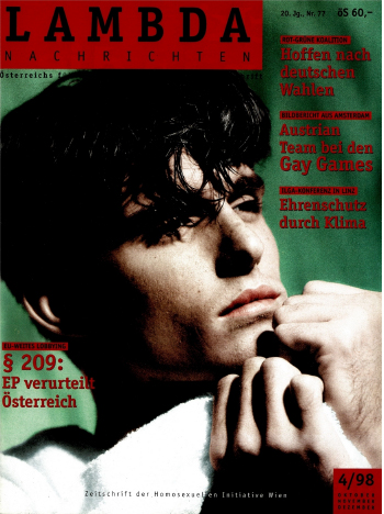 Cover der Lambda Nachrichten Ausgabe 4|1998