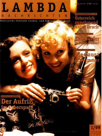 Cover der Lambda Nachrichten Ausgabe 1|1999