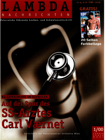 Cover der Lambda Nachrichten Ausgabe 1|2000