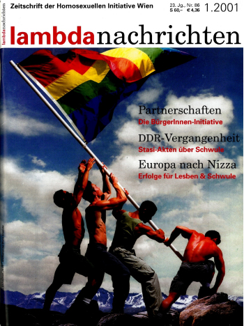 Cover der Lambda Nachrichten Ausgabe 1|2001