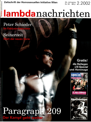 Cover der Lambda Nachrichten Ausgabe 2|2002