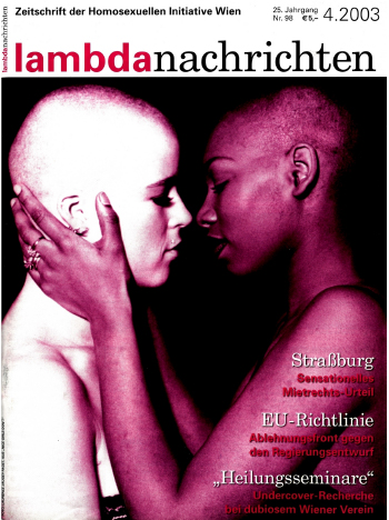 Cover der Lambda Nachrichten Ausgabe 4|2003