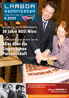 Cover der Lambda Nachrichten Ausgabe 6|2009