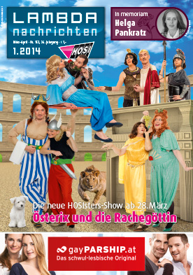 Cover der Lambda Nachrichten Ausgabe 1|2014