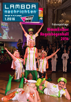 Cover der Lambda Nachrichten Ausgabe 1|2016