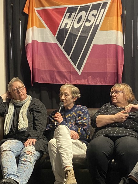 Filmvorführung „40 Jahre Lesben*gruppe“, Petra Paul, Barbara Fröhlich, Waltraud Riegler