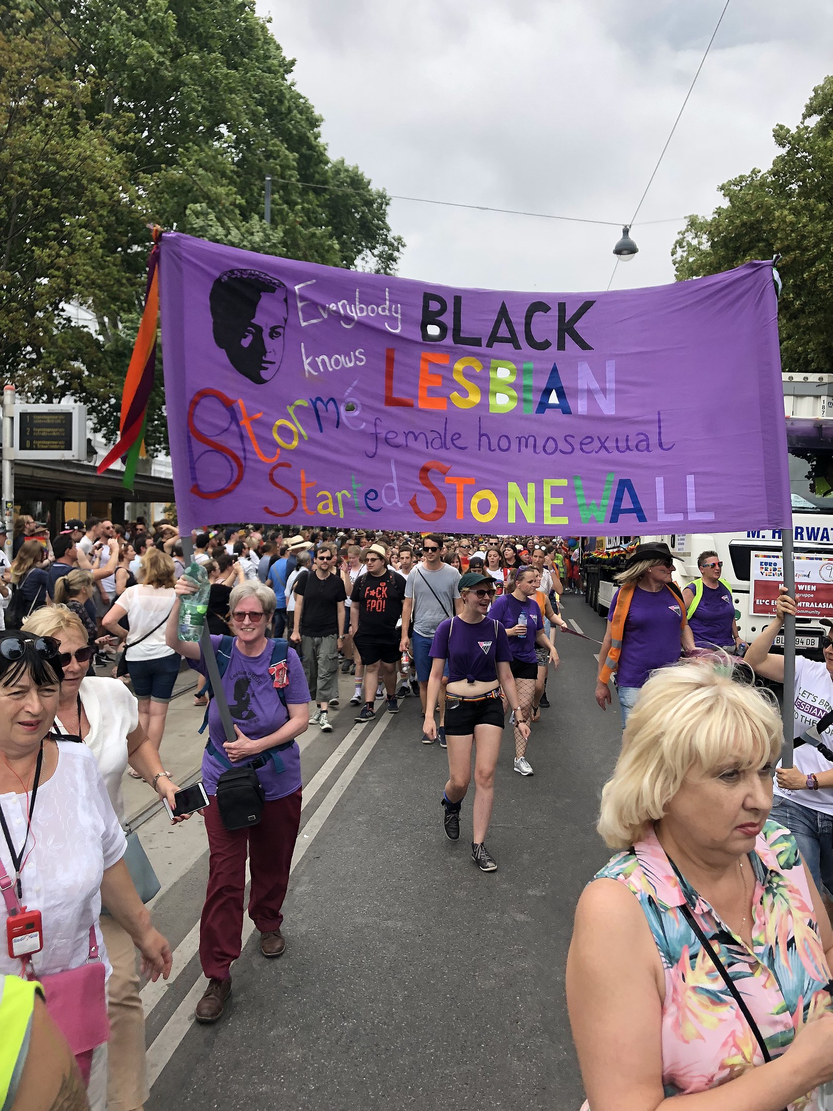 EuroPride 2019 in Wien (Foto: Josie Fraser, unter CC BY-SA 4.0)